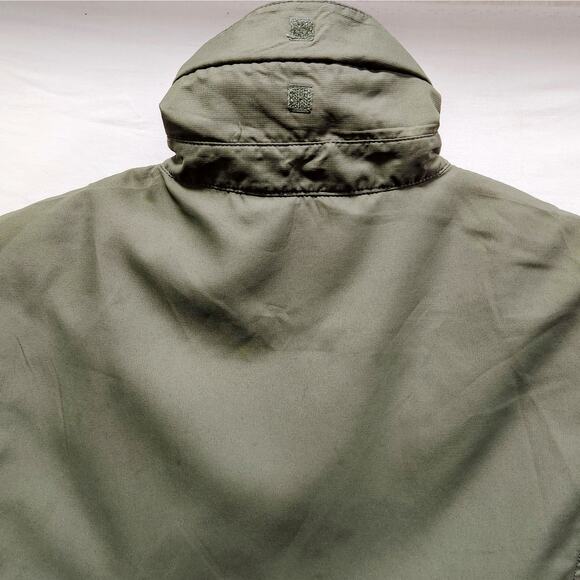 Habit Men’s Green Long-Sleeve Button-Up Pocketed Vented 40+ Solar Factor Size M - Picture 5 of 11